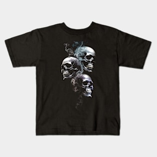 Smoke Skull Kids T-Shirt